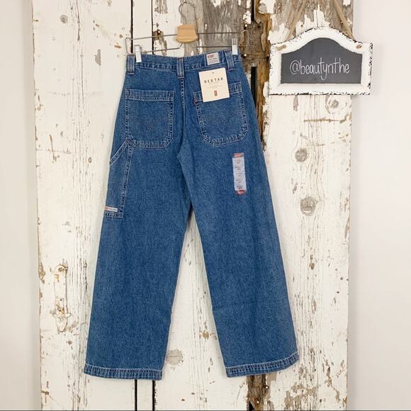 Levi's Denim - Vintage Levi’s deadstock red tab dry goods straight leg medium wash denim SZ 14
